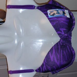 Nwt womens padded underwire bra sz 36D